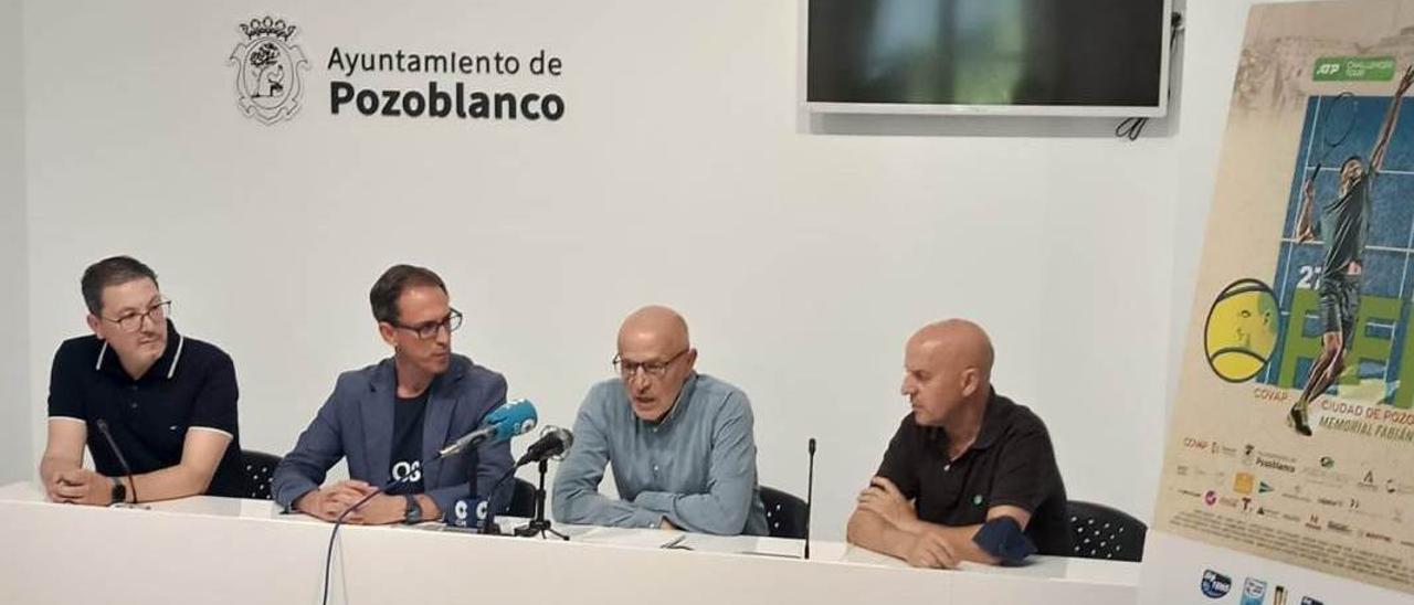 Presentación del cuadro femenino del Open Ciudad de Pozoblanco.