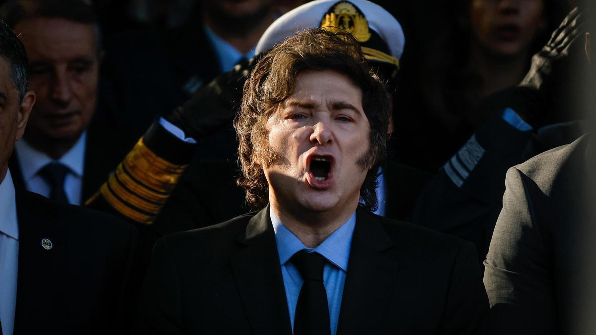 El presidente de Argentina, Javier Milei, en una imagen de archivo.