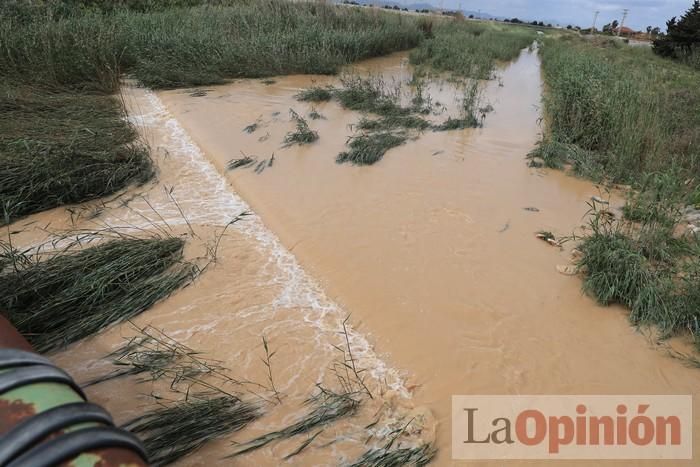 Limpian Los Alcázares tras las fuertes lluvias de los últimos días