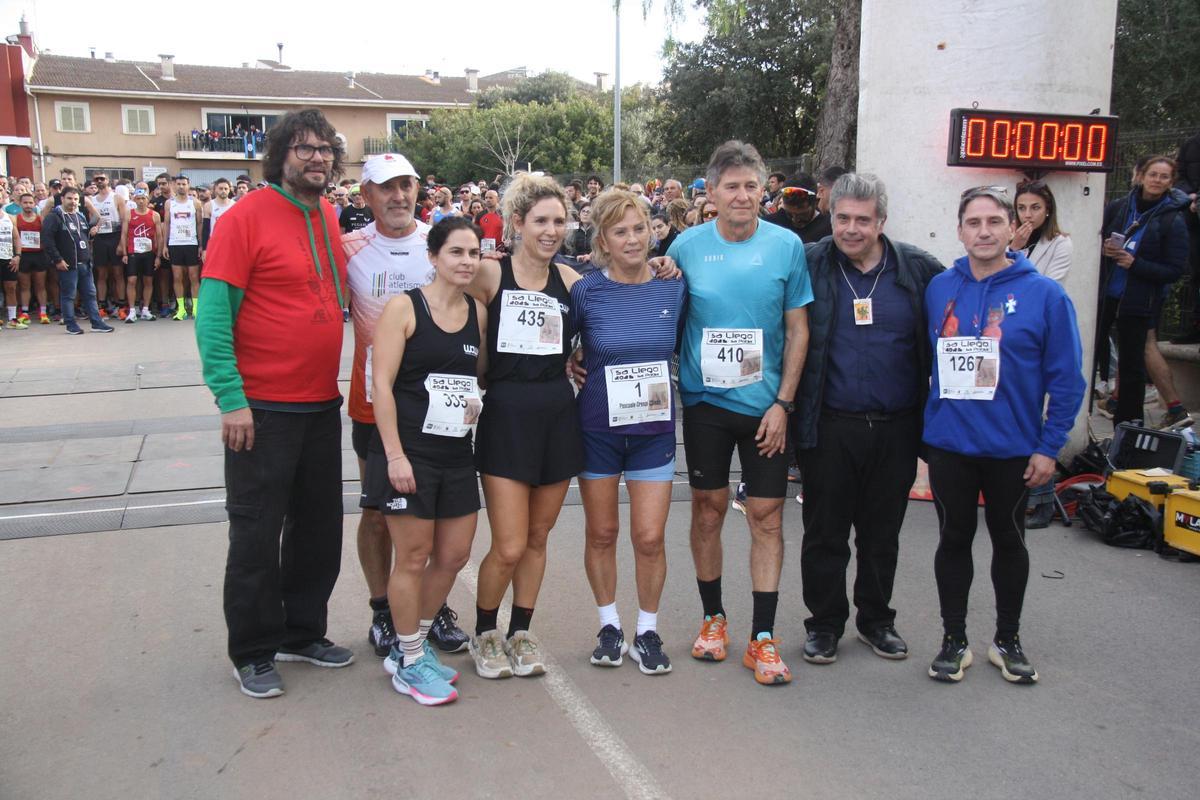Pascuala Crespí, primera ganadora de sa Llego, recibió el 'Dorsal 1'