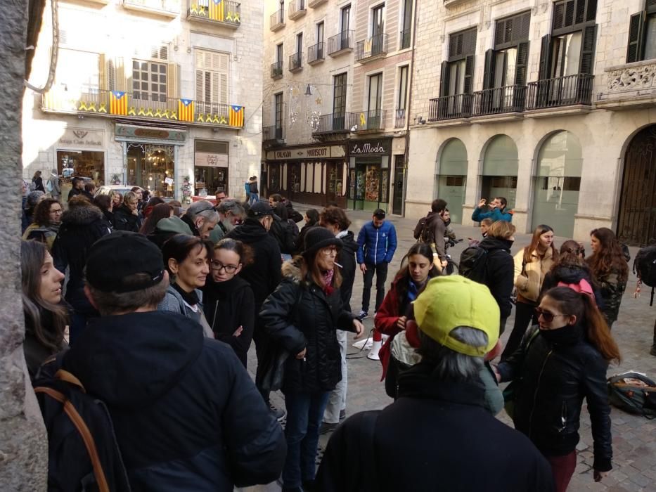 Manifestació a Girona.