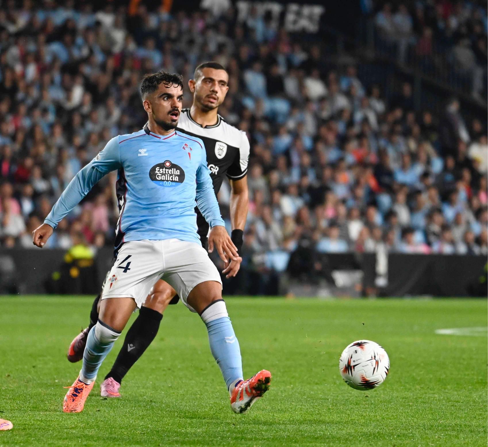 Las imágenes del Celta-PAOK