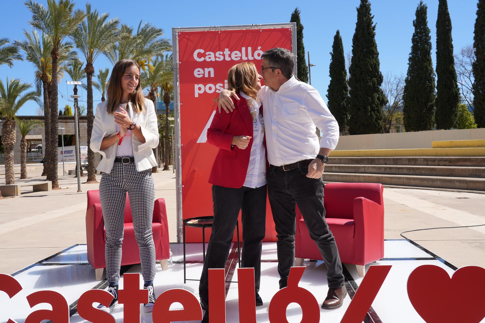 La candidatura a la alcaldía de Castellón de Amparo Marco en imágenes