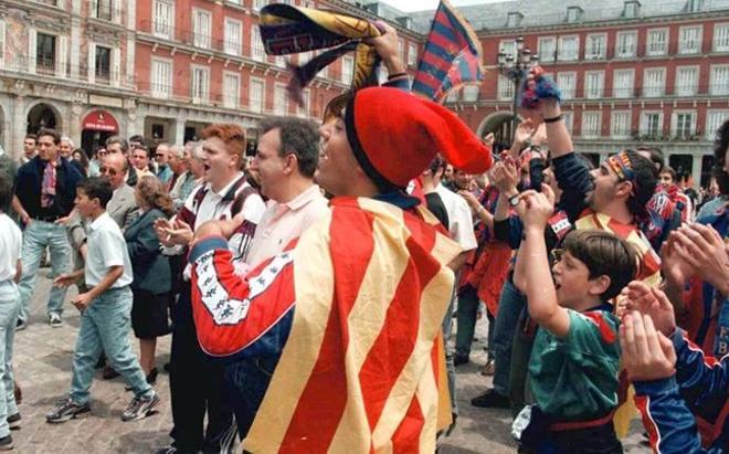 La afición se lo pasó en grande en Madrid