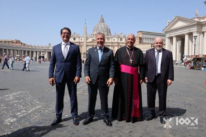Encuentros de Canarias con el Papa
