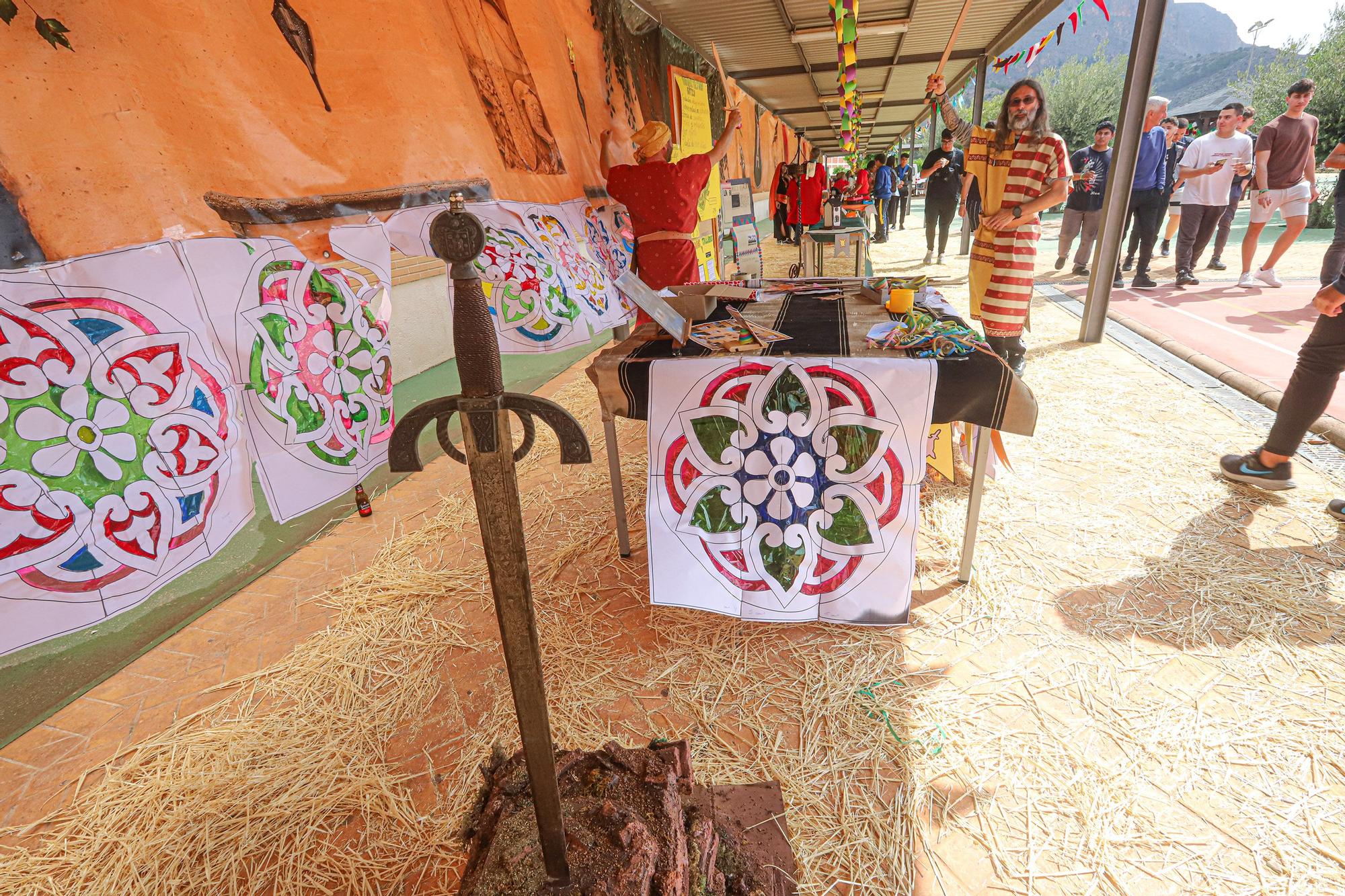 Moros y Cristianos en el Colegio San José Obrero de Orihuela