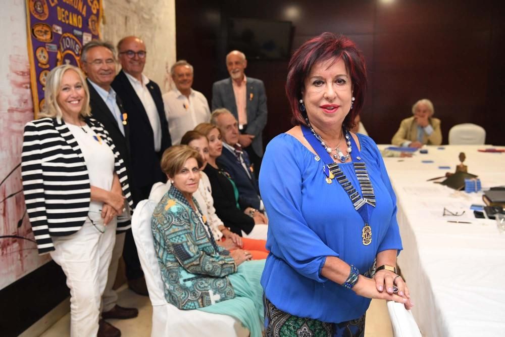 Ana Jato, 1ª presidenta del Club de Leones Decano
