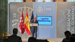 Martín en la rueda de prensa de este viernes.