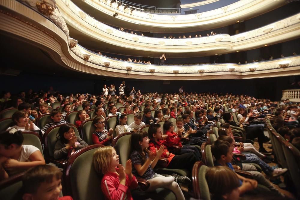 Actuación infantil en el Teatro Principal