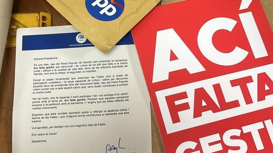 La carta con la campaña que Víctor Soler ha remitido a los presidentes y presidentas de falla