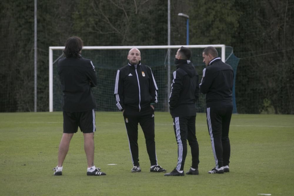 Entrenamiento del Real Oviedo