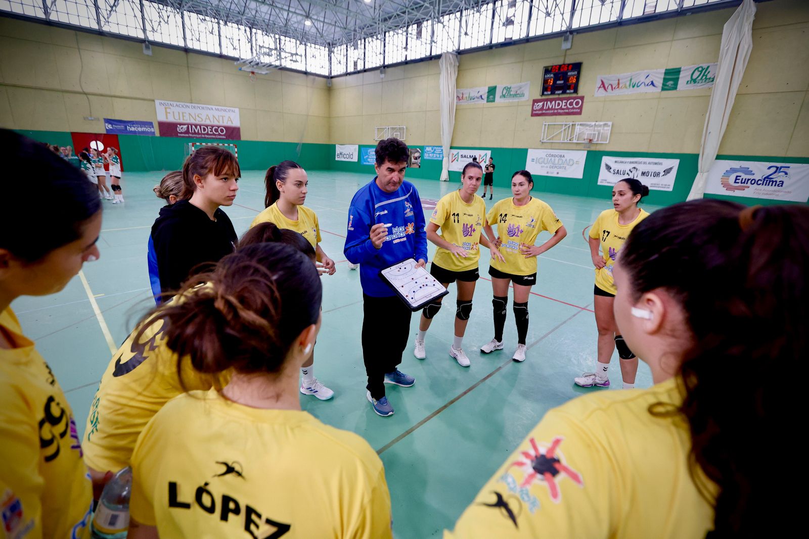 El encuentro Salma Adesal - Lanzarote Puerto El Carmen, en imágenes