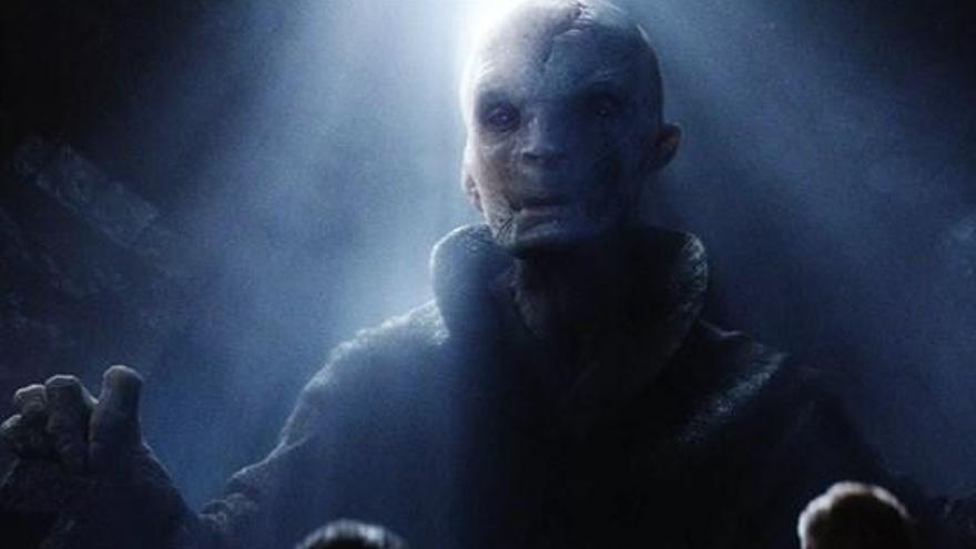 El Líder Supremo Snoke.