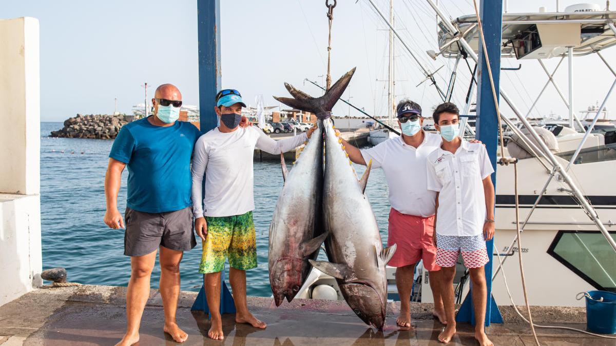 El Rapa Nui lidera el Concurso de Pesca Pasito Blanco en una jornada sin blue marlins y con siete capturas de atunes