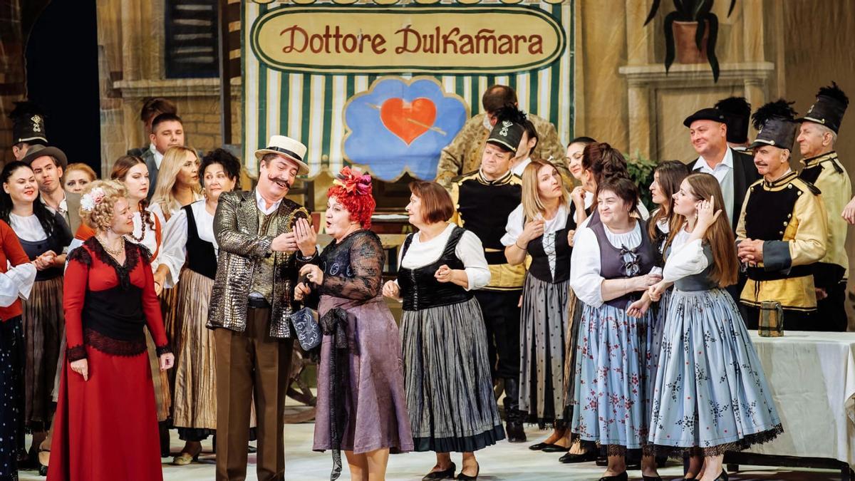 La ópera "L'elisir d'amore"