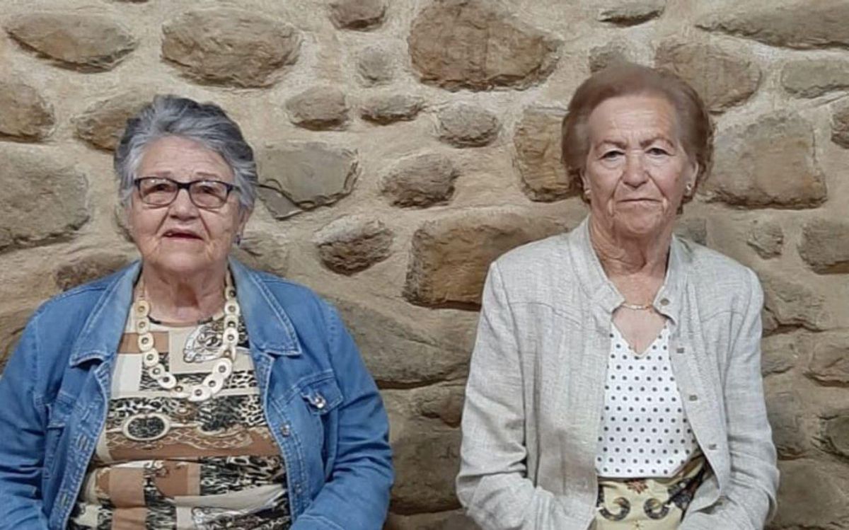A la izquierda, Aida García. A la derecha, Dorina Rodríguez.