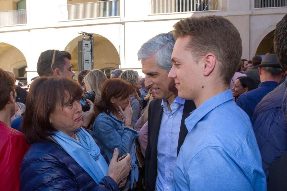 Acto de presentación de Noelia Arroyo como candidata a la alcaldía de Cartagena