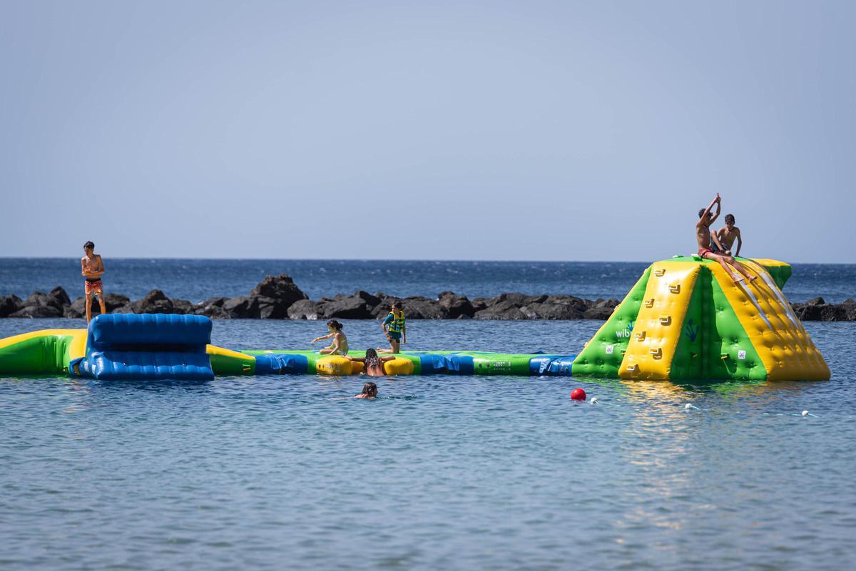 Apertura del parque acuático Ocean Play en Las Teresitas Apertura del parque acuático Ocean Play en Las Teresitas