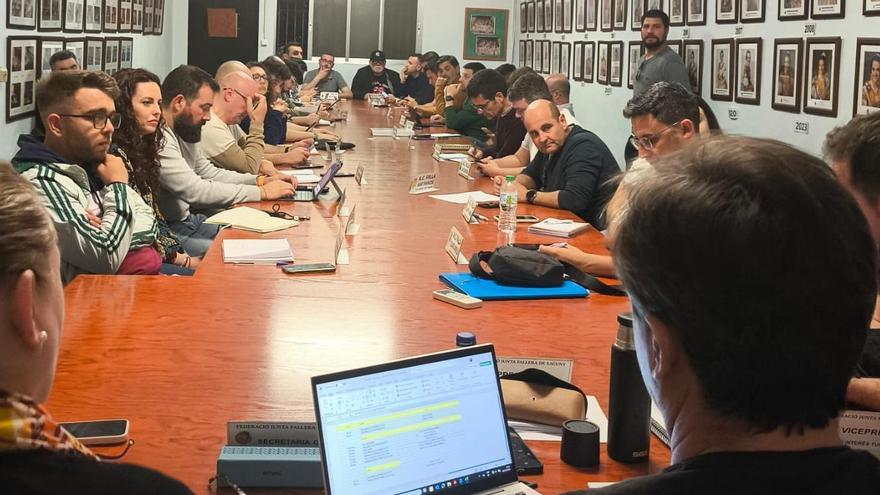Un momento de la mesa de presidentes