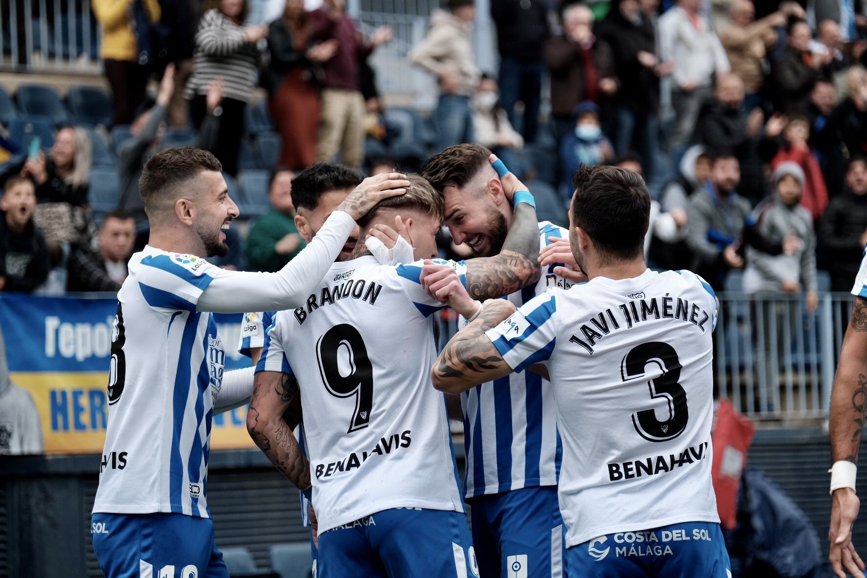 Las imágenes del Málaga CF - SD Éibar en La Rosaleda