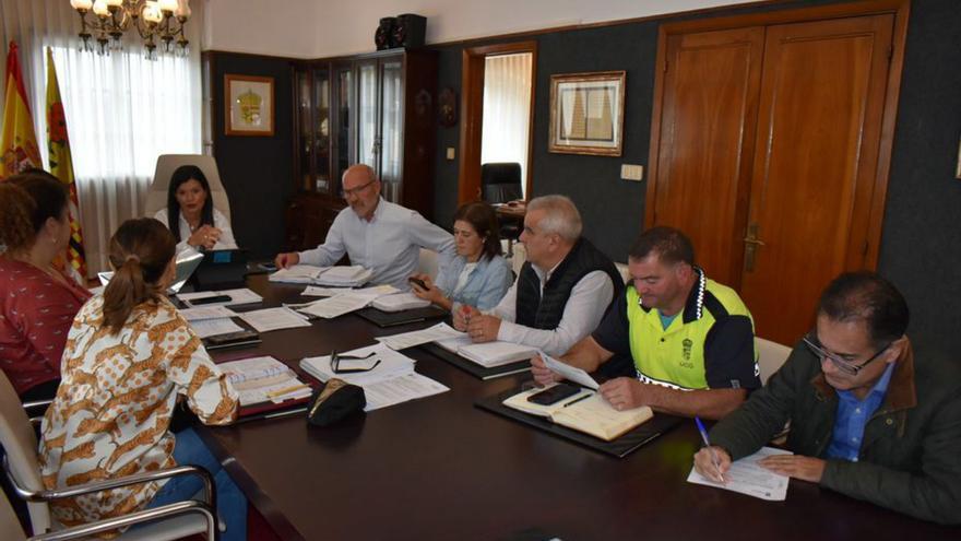 Arévalo informó de la actuación en junta de gobierno, ayer. | D.P.