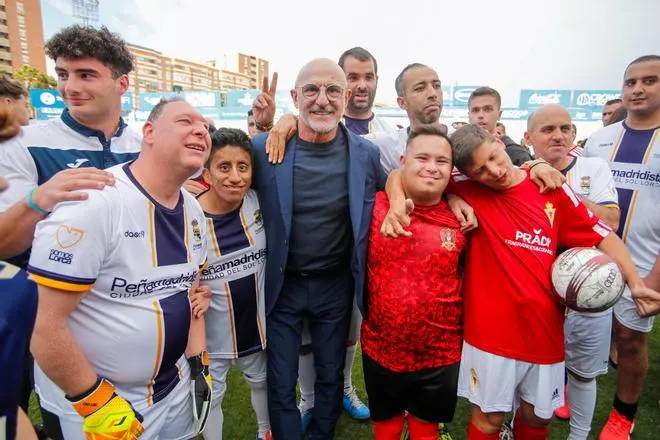 El seleccionador Luis de la Fuente visita Murcia