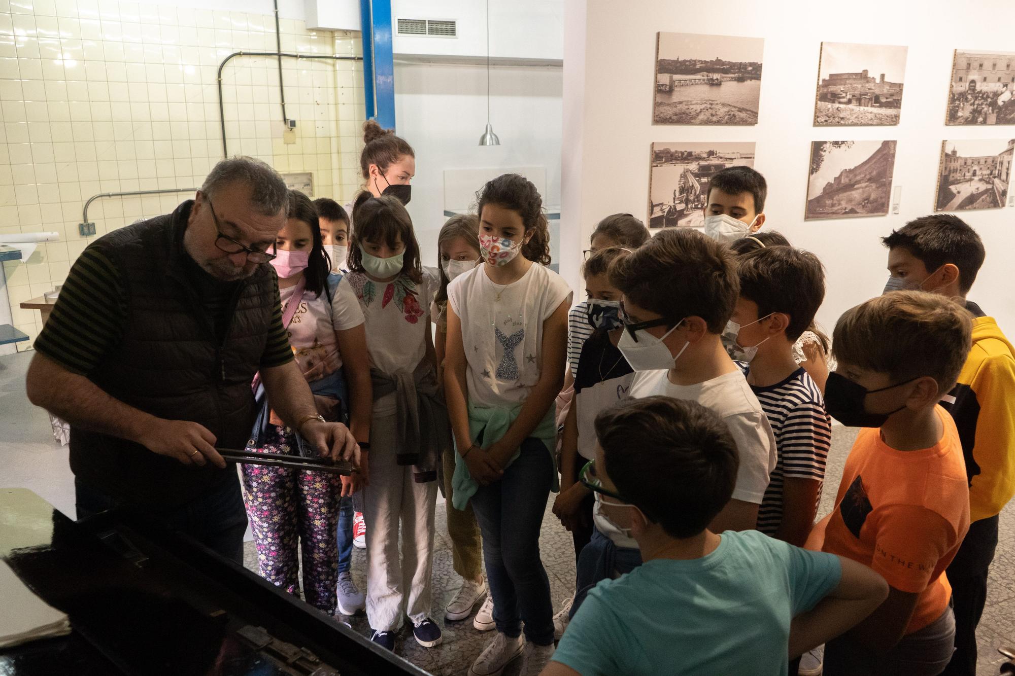 Visita de alumnos de 4º de Primaria del colegio Sagrado Corazón de Jesús a LA OPINIÓN-EL CORREO DE ZAMORA