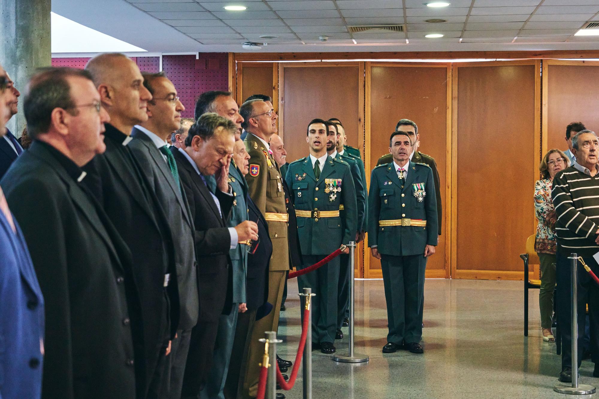 Homenaje de la Guardia Civil de Cáceres