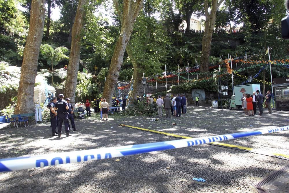 Accidente en la isla de Madeira