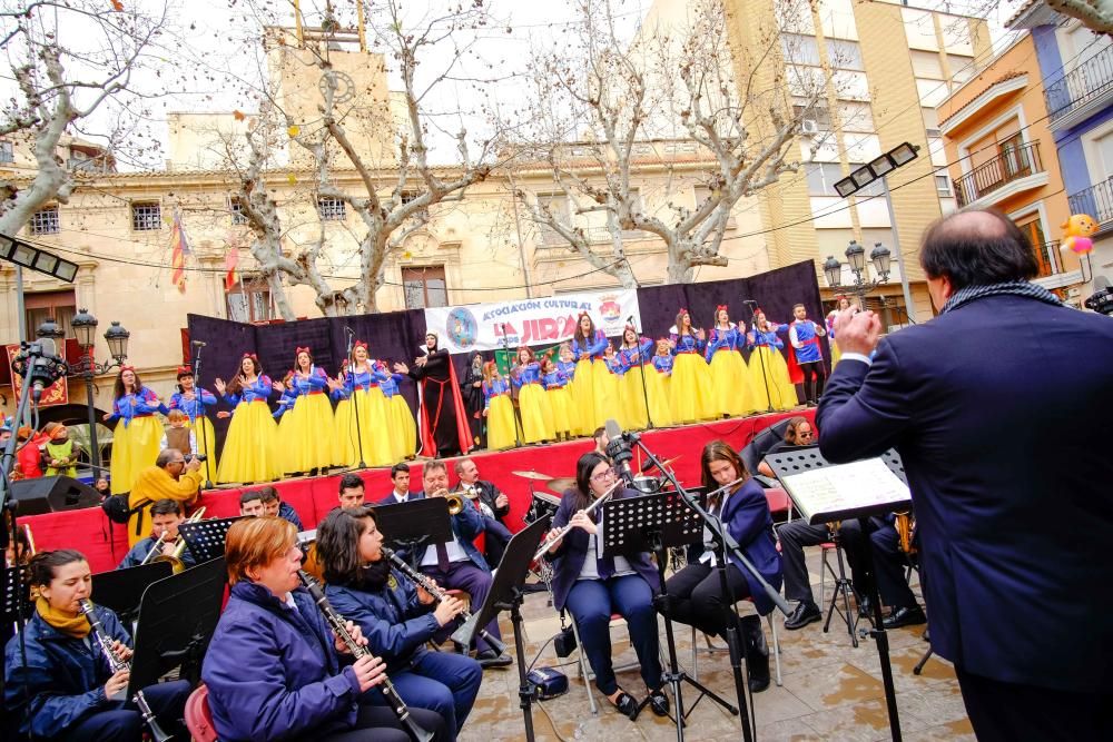 Trece grupos de adultos, jóvenes y niños han participado hoy en esta celebración declarada de Interés Turístico Provincial