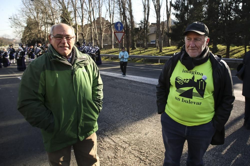 Oviedo inaugura el Bulevar de Santullano