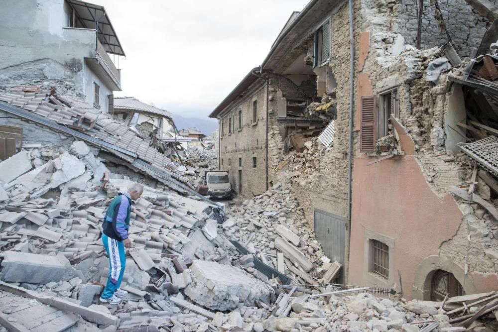 Terremoto en el centro de Italia