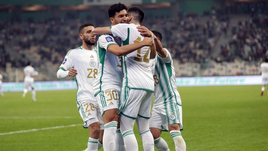 Argelia celebra uno de sus tantos ante Bolivia