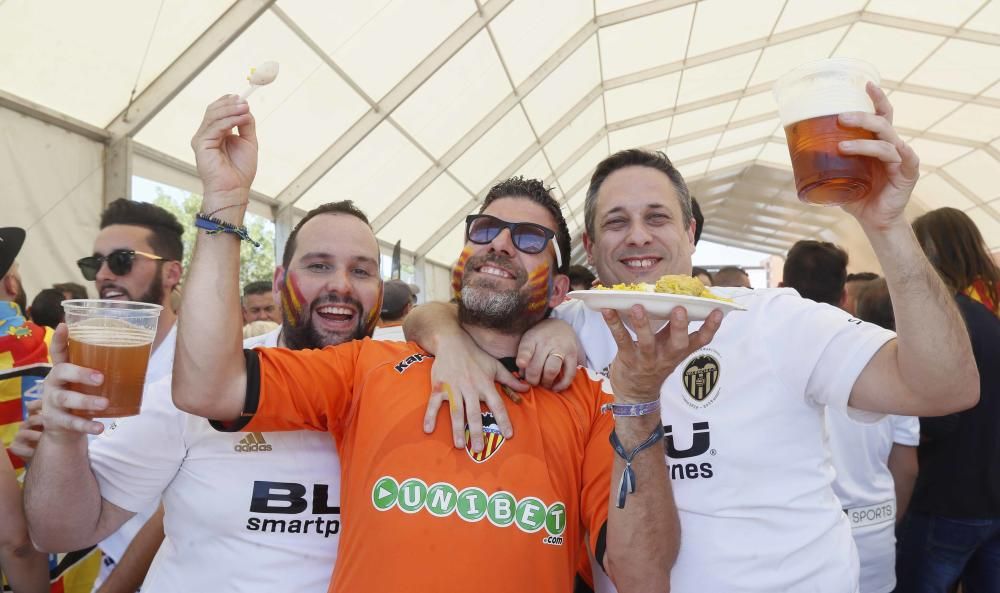 Fan Zone del Valencia CF en Sevilla