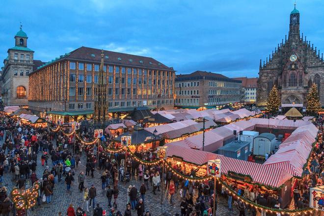 Nuremberg, Alemania, mercados navidad