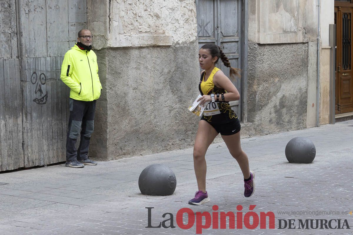 Trofeo de orientación 'Costa Cálida' (sprint en el caso urbano de Caravaca)