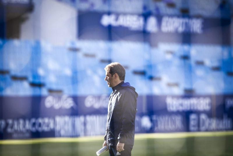 Entrenamiento de puertas abiertas del Real Zaragoza