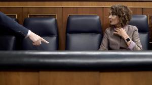 María Jesús Montero en el Congreso de los Diputados.