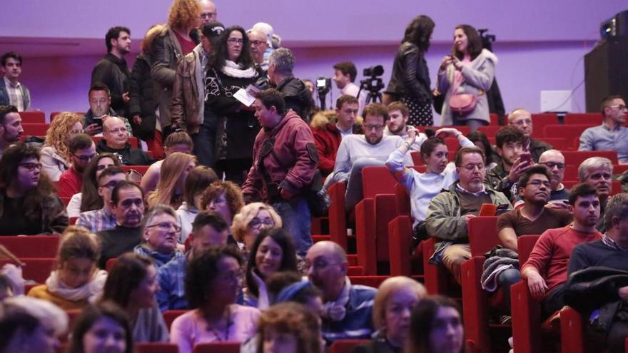 Público asistente al festival de cine LGTBIQ