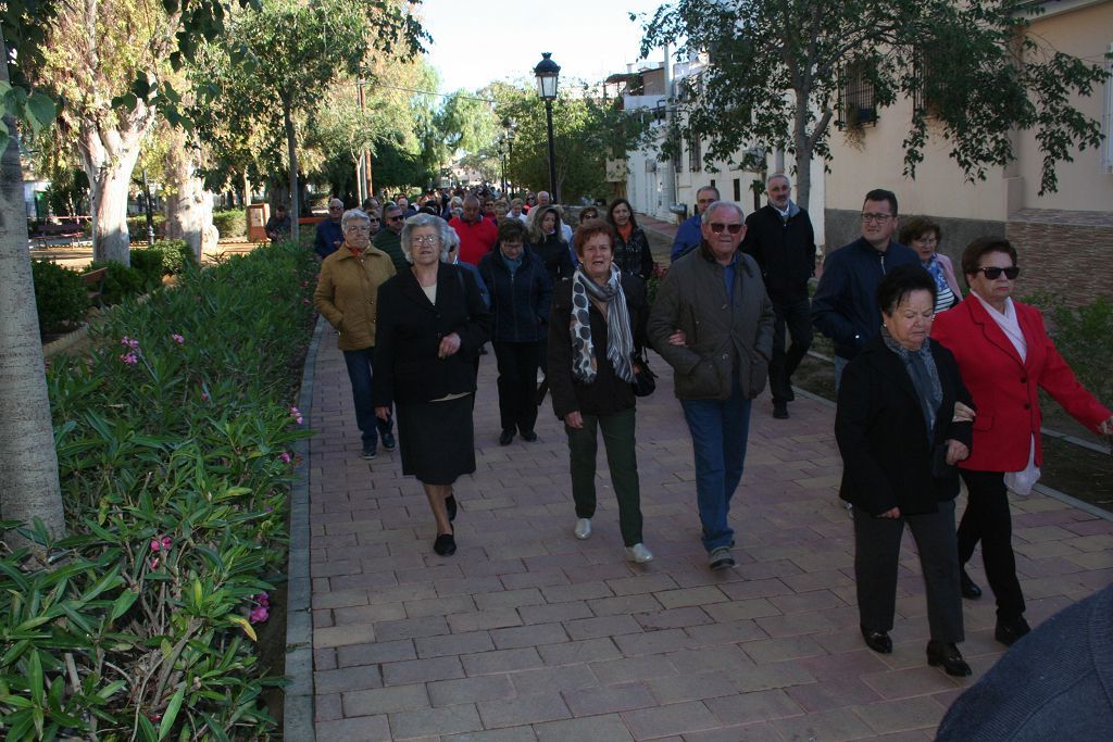 Procesión de Santa María la Real de las Huertas en Lorca