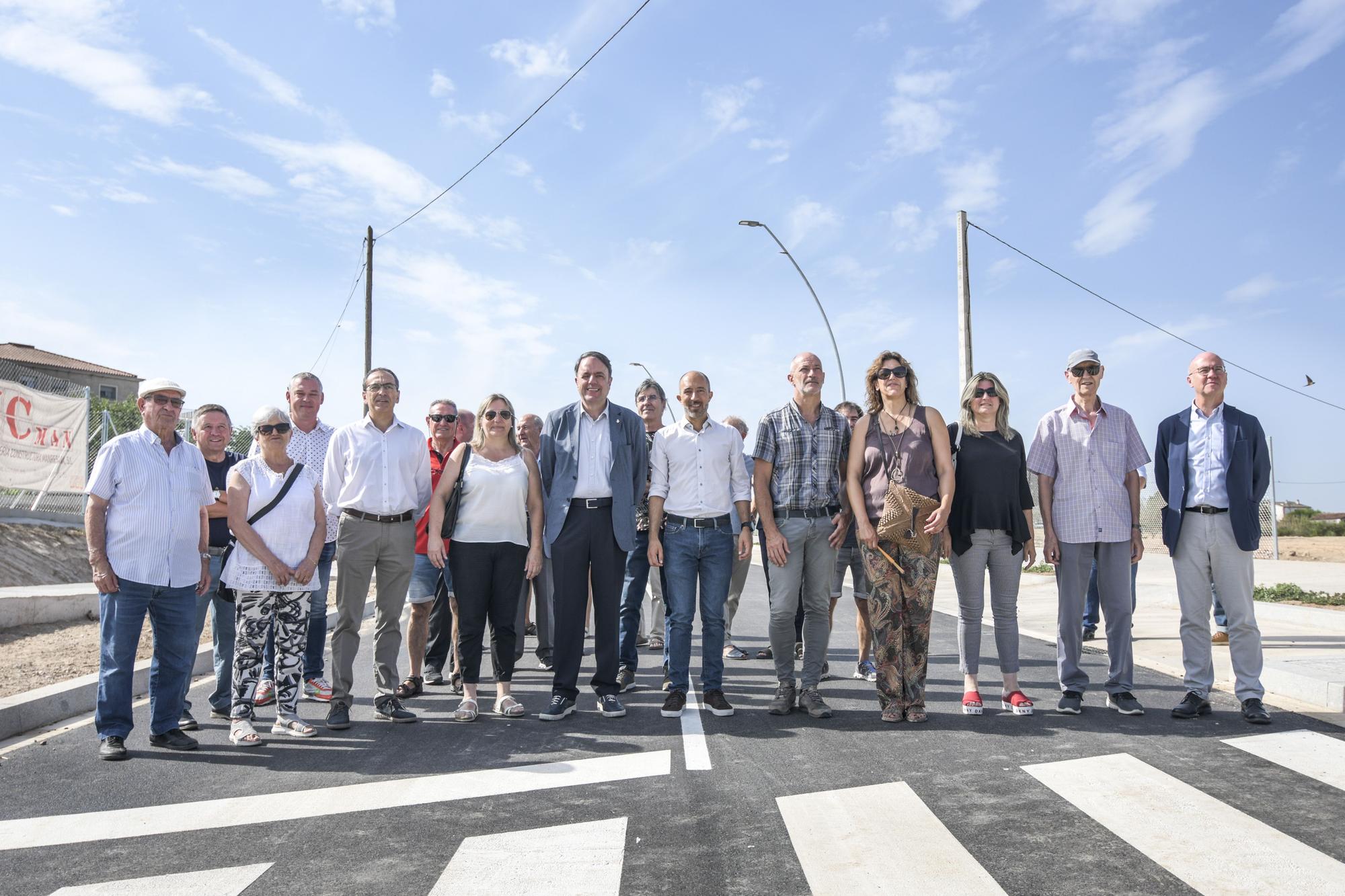 Estrena del darrer tram en obres de l'avinguda dels Països Catalans de Manresa