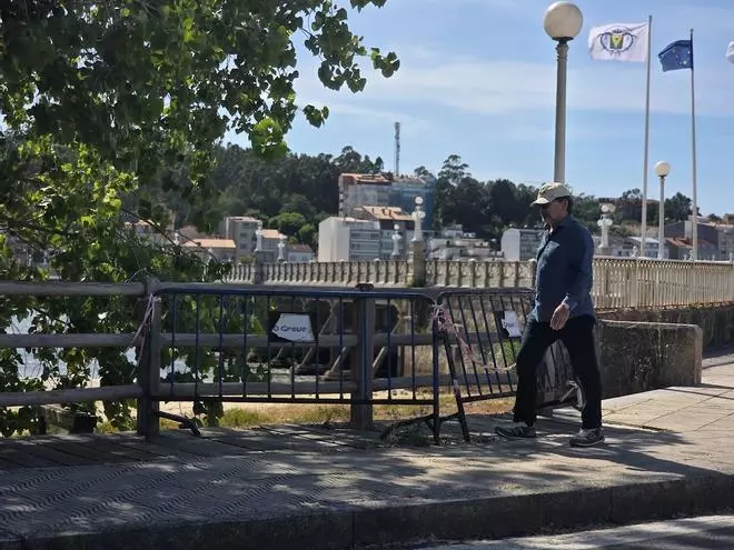 La pasarela de A Toxa será renovada con materiales sostenibles tras años de deterioro