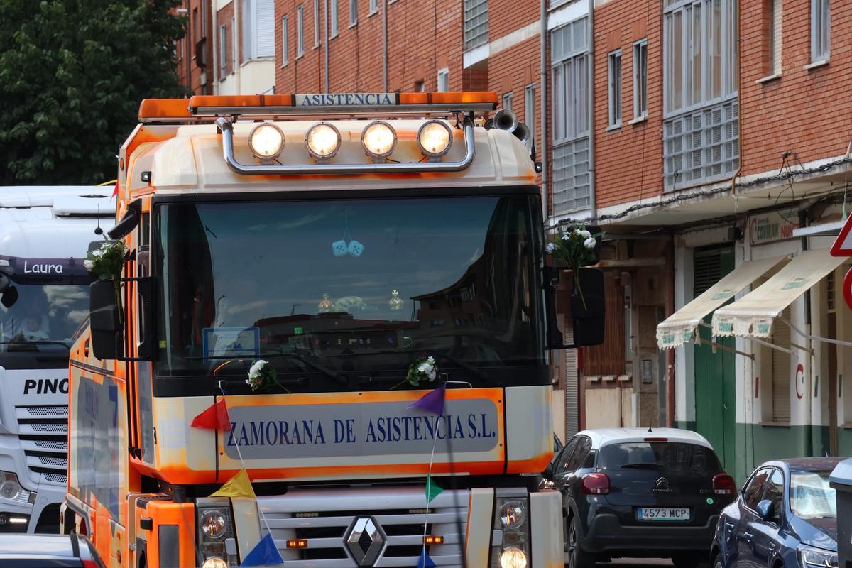 GALERÍA | Conductores zamoranos salen a la calle para celebrar la festividad de San Cristóbal GALERÍA | Conductores zamoranos salen a la calle para celebrar la festividad de San Cristóbal