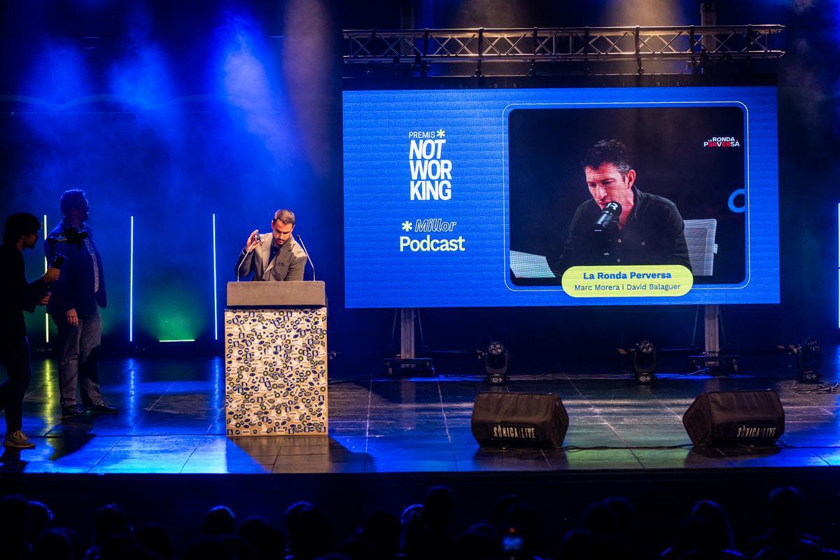Segona gala dels Premis Notworking a Manresa: tots els premiats i els moments de la nit