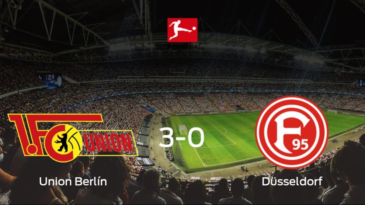 El Union Berlín logra una trabajada victoria en casa frente al Fortuna Düsseldorf (3-0)