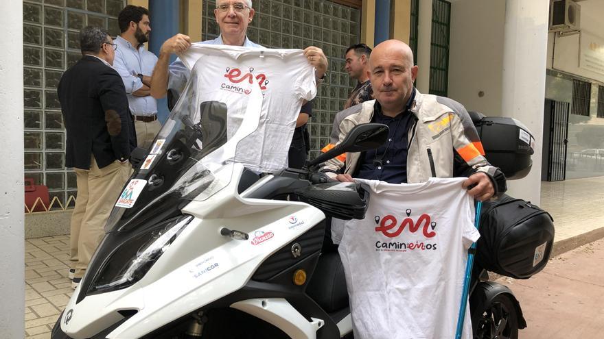 Vuelta a España en moto adaptada en 120 días para visibilizar la Esclerosis Múltiple