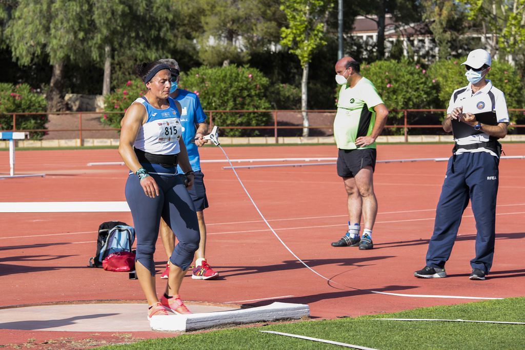 Campeonato regional de atletismo. Primera jornada