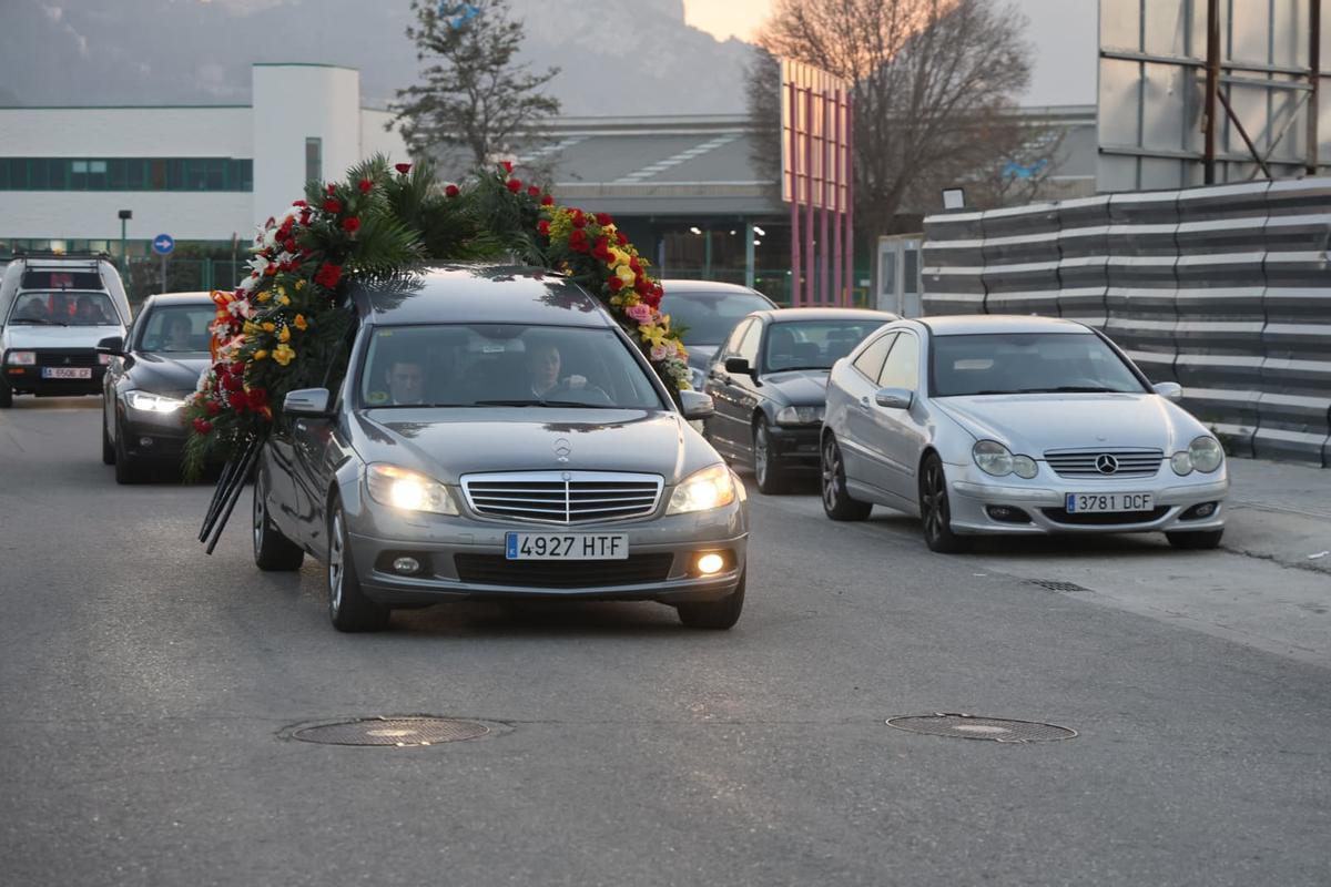 Familiares y amigos despiden a Tejero en Xàtiva