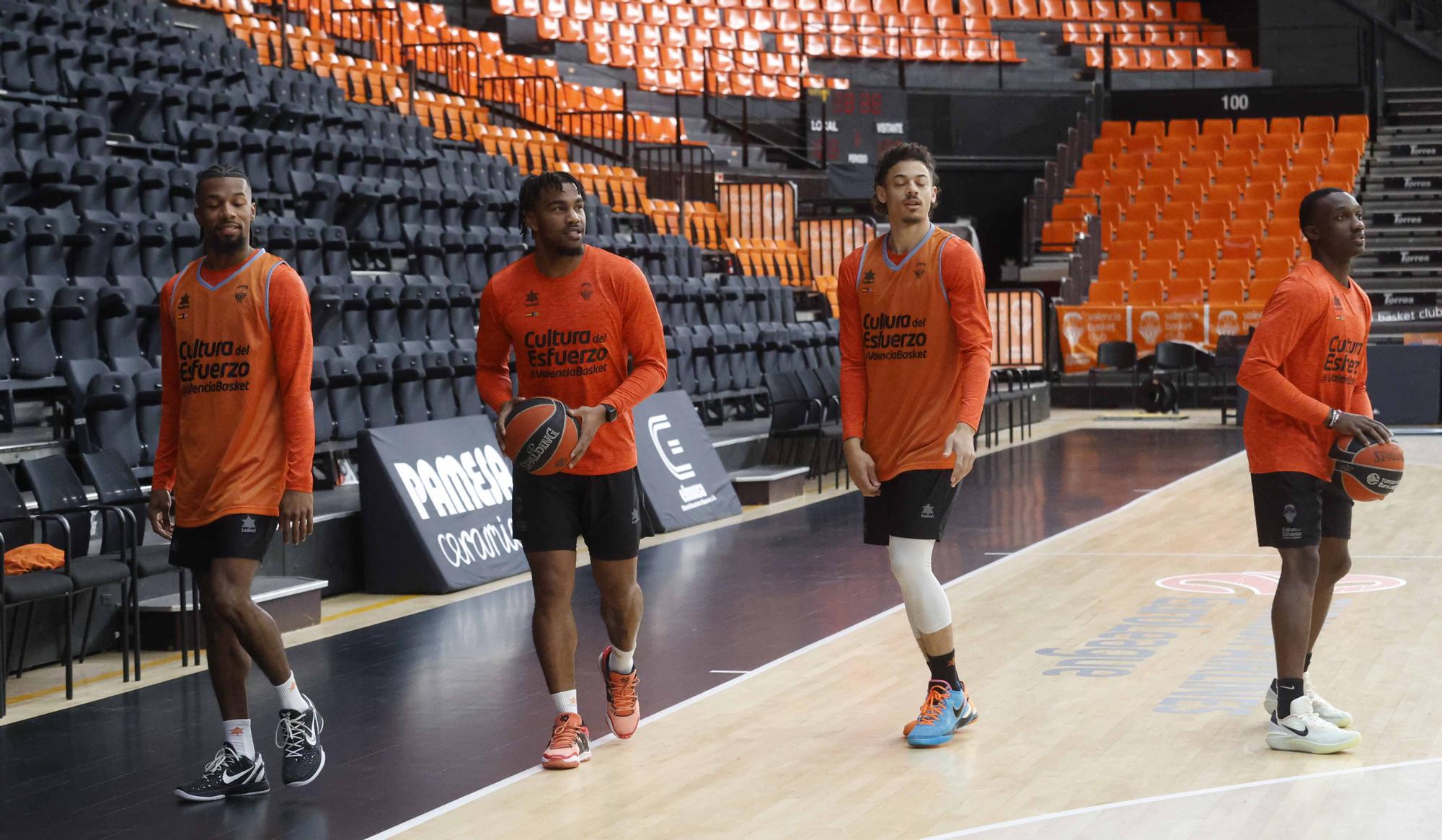 Entrenamiento Valencia Basket Club