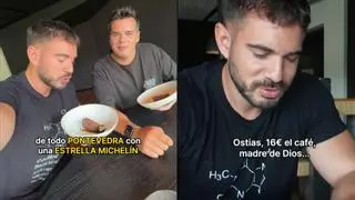 La experiencia del influencer gastronómico 'Cenando con Pablo' en su visita a 'Casa Solla': "16 euros un café. ¡Madre de Dios!"